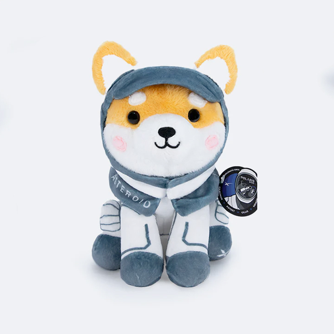 Asteroid Shiba plush